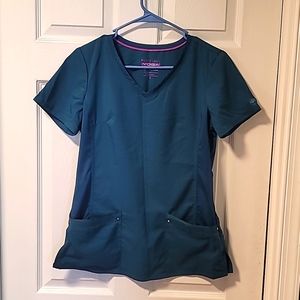 Healing Hands scrub top. Size small